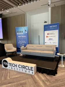 The PAYTECH Innovation Conference stage